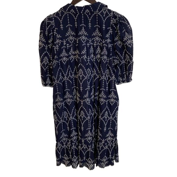 Jude Connally Phoebe Navy and white Dress NWT size s - Picture 3 of 5